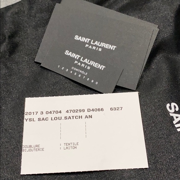 YSL LOU Satchel/Camera Bag in smooth leather - Picture 7 of 8